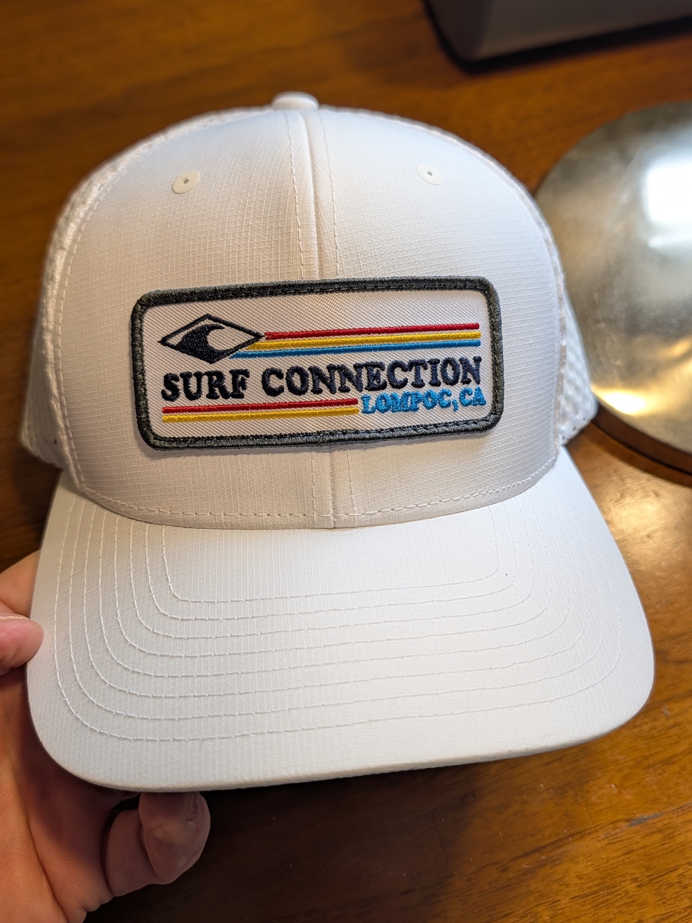 Surf Connection White Trucker Hat - Surf Connection